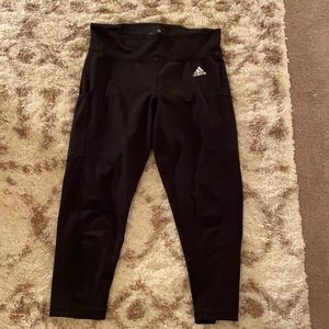 Adidas Capri workout leggings Black Medium